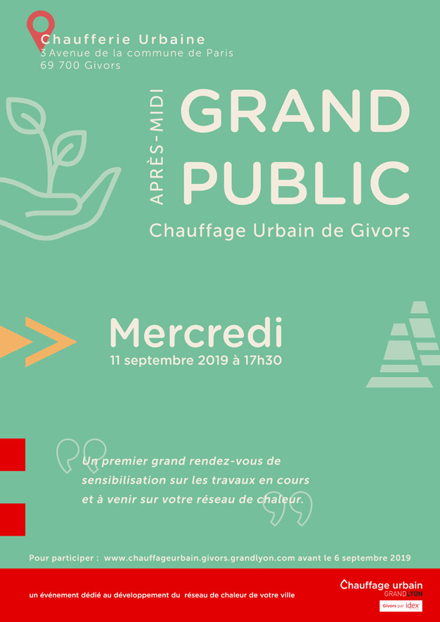 Affiche chauffage urbain