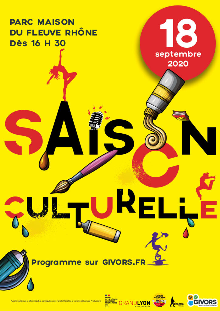 Affiche saison culturelle 2020