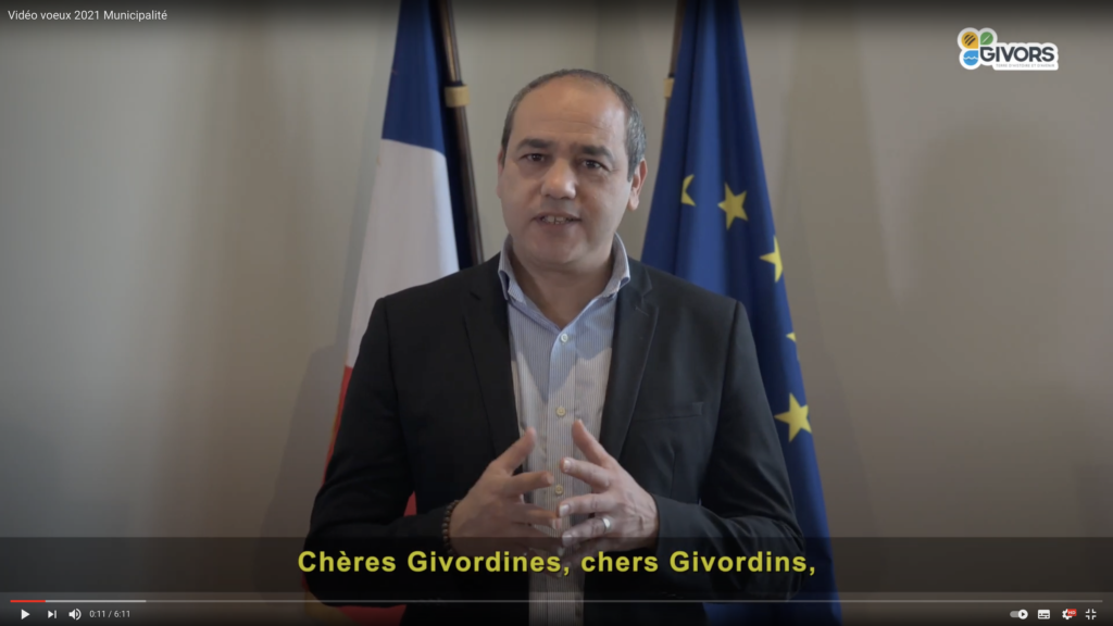 vidéo du maire et de l'équipe municipale